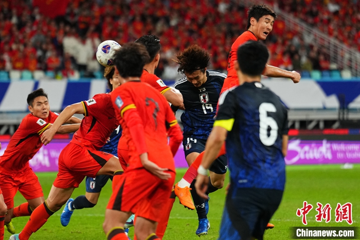 国足主场再负日本1-3，组内排名跌落至第五位，