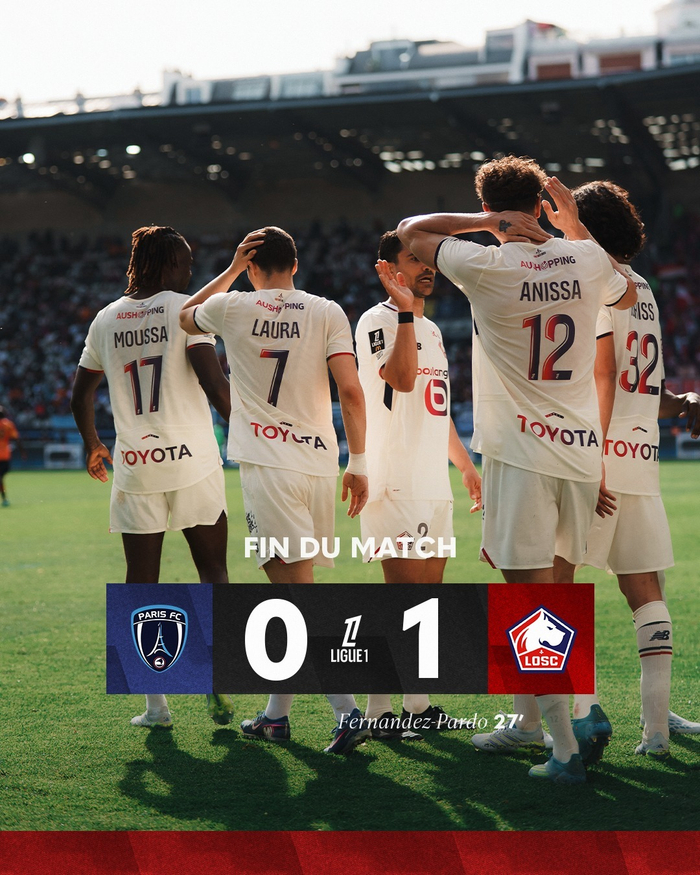 里尔客场1-0力克巴黎FC 吉鲁替补登场助球队取胜